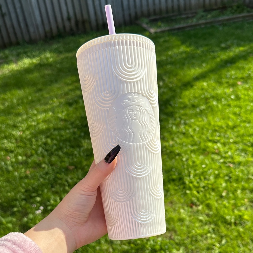 Starbucks White Pearl Mermaid Cup